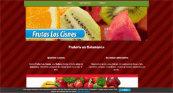 Desktop Screenshot of frutasloscisnes.com